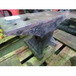 BLACKSMITH'S ANVIL, 82CM OVERALL LENGTH APPROX