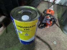 1 X DRUM LIQUIMATIC 33G TRANSMISSION FLUID.