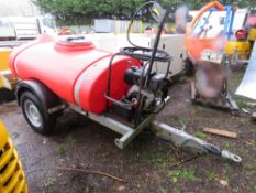 WESTERN WASHER BOWSER WITH YANMAR DIESEL ENGINED PUMP. WHEN TESTED WAS SEEN TO RUN.