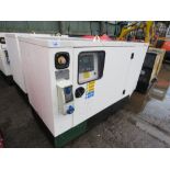 JCB 11KVA SKID MOUNTED SILENCED GENERATOR, SINGLE PHASE 240V OUTPUT, 2016 BUILD. SOURCED FROM MAJOR
