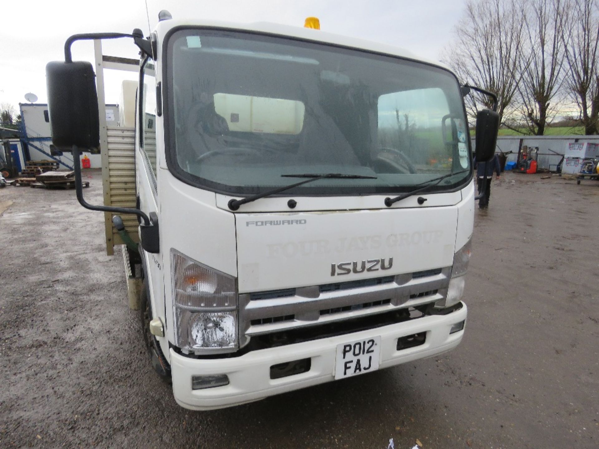 ISUZU 7500KG PORTABLE TOILET SERVICE TRUCK REG:PO12 FAJ. WITH V5, OWNED FROM NEW, 70,521REC MILES. - Image 2 of 17