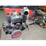 YANMAR DIESEL ENGINED 3" WATER PUMP.