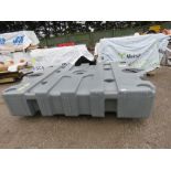 LARGE CAPACITY FLAT PLASTIC DIRTY WATER / TOILET WATER TANK, NEVER INSTALLED, CLEAN, 2.6M X 2M X 48C