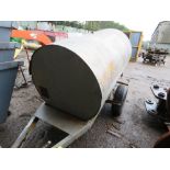 TRAILER ENGINEERING BUNDED FUEL BOWSER. THIS LOT IS SOLD UNDER THE AUCTIONEERS MARGIN SCHEME, TH