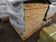 EXTRA LARGE PALLET OF UNTREATED TIMBER BATTENS: 1.2M X 70MM X 20MM APPROX.