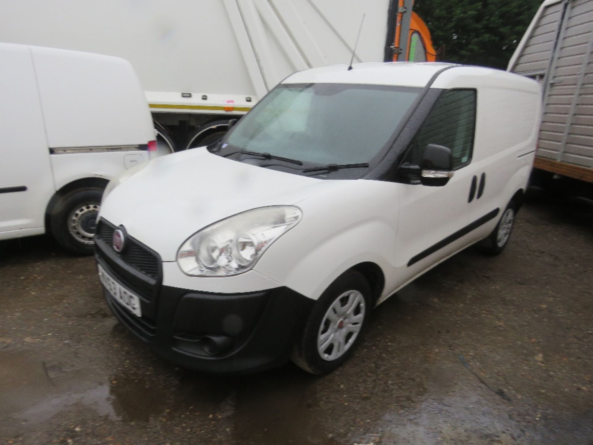 FIAT DOBLO PANEL VAN REG:WV63 AOG. MOT UNTIL 23/03/24. WHEN TESTED WAS SEEN TO DRIVE, ST