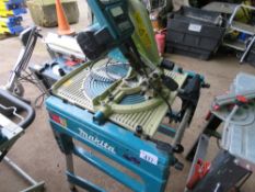 MAKITA FLIPPER TABLE SAW, 110VOLT ON STAND.