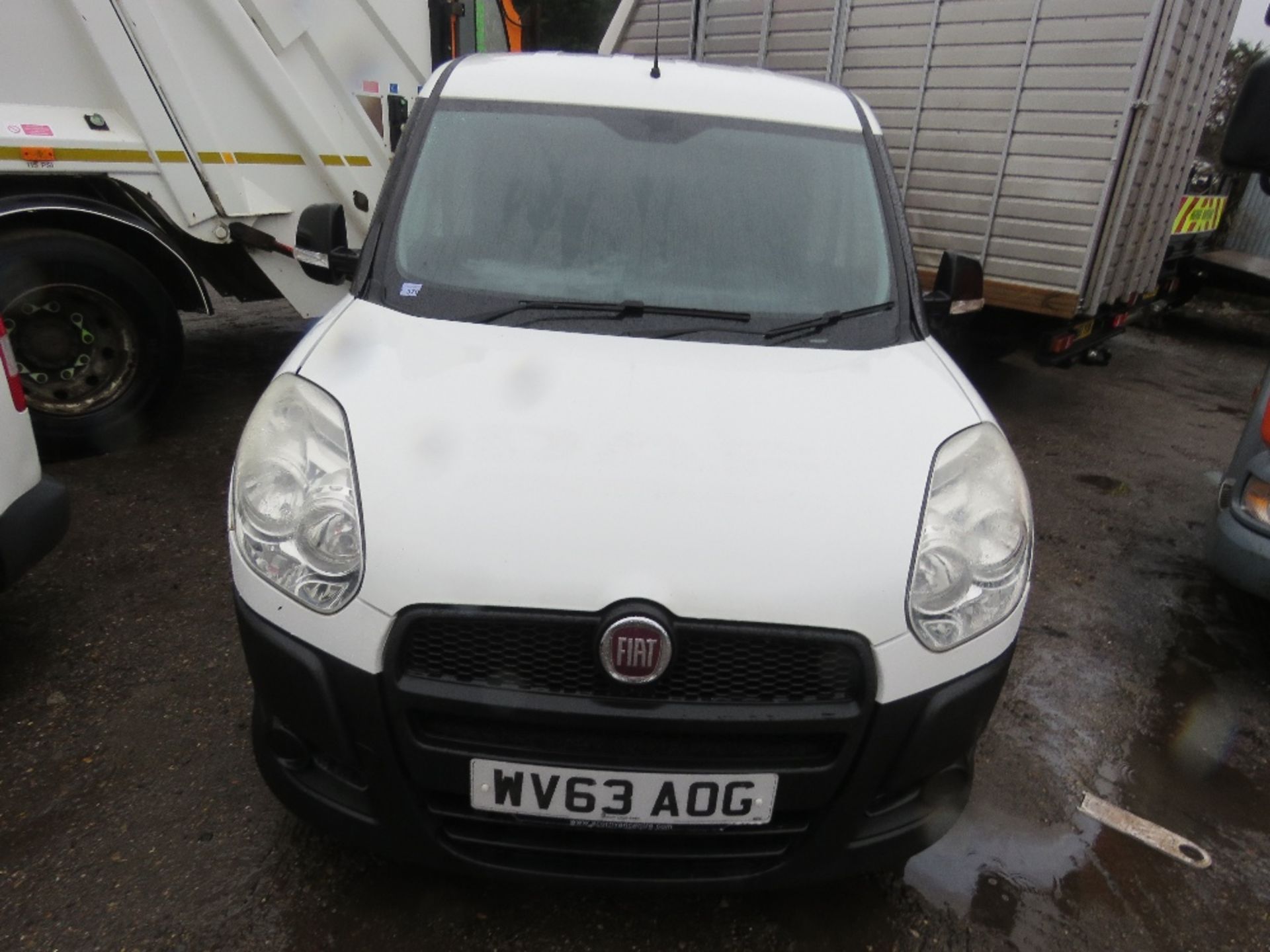 FIAT DOBLO PANEL VAN REG:WV63 AOG. MOT UNTIL 23/03/24. WHEN TESTED WAS SEEN TO DRIVE, ST - Image 2 of 11