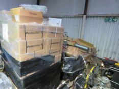 3X PALLETS OF WEIDMULLER INDUSTRIAL LIGHTING EQUIPMENT: 1X PALLET OF STAINLESS STEEL CONNECTION BOX