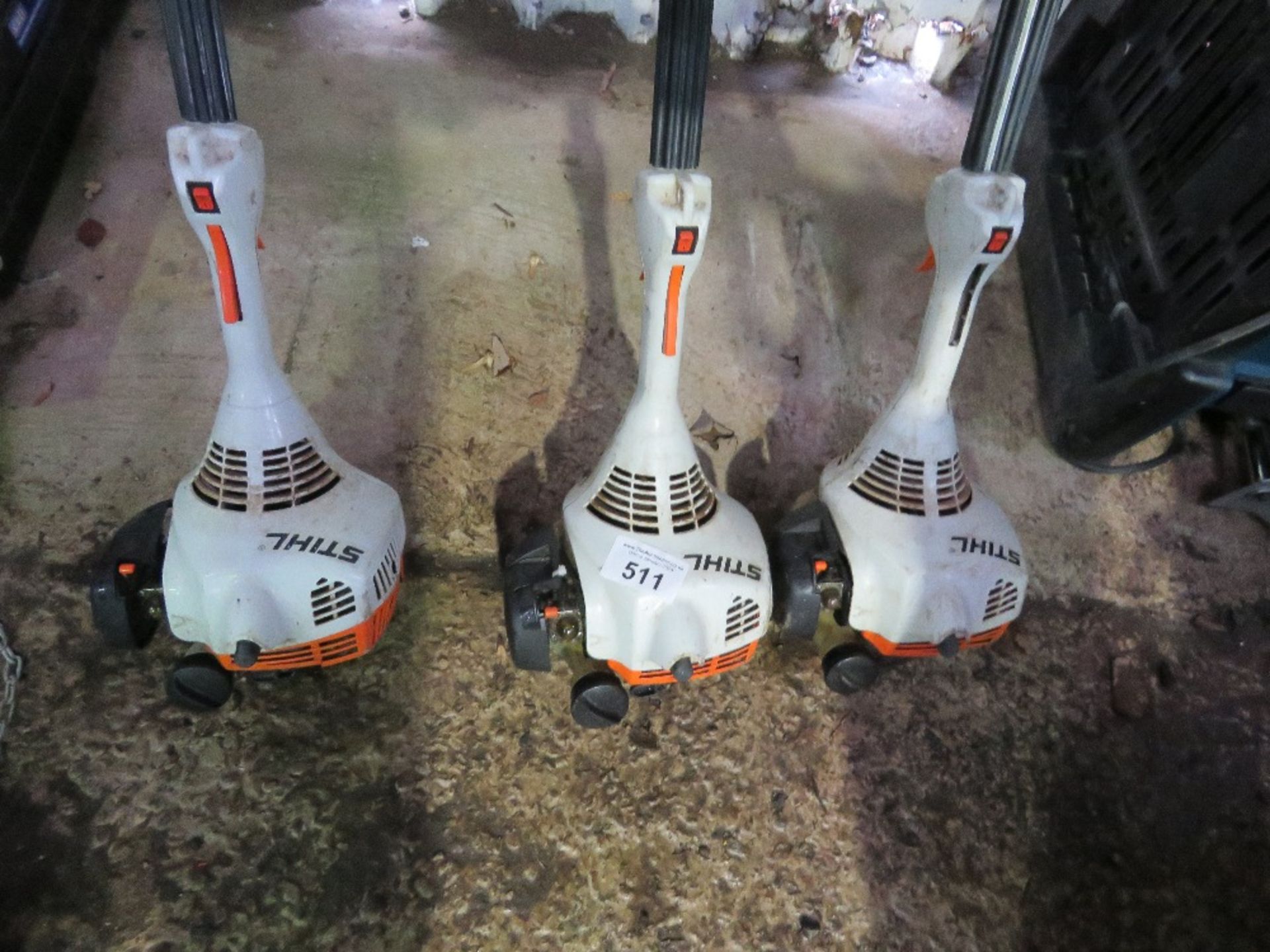 3 X STIHL PETROL ENGINED STRIMMERS. - Image 2 of 5