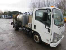 ISUZU GRAFTER EASY SHIFT N35-150 PORTABLE TOILET SERVICE TRUCK, REG: PO62 EJJ. WITH V5 1 OWNER