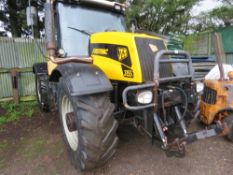 JCB 3155 FASTRAK TRACTOR REG:S150 KSP (LOG BOOK TO APPLY FOR). WITH FRONT AND REAR LINKAGE. 11,678 R