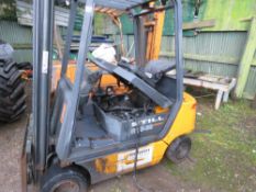 STILL R70-20 COMPACT DIESEL ENGINED FORKLIFT, SN:076001217. WEN TESTED WAS SEEN TO START, RUN AND LI