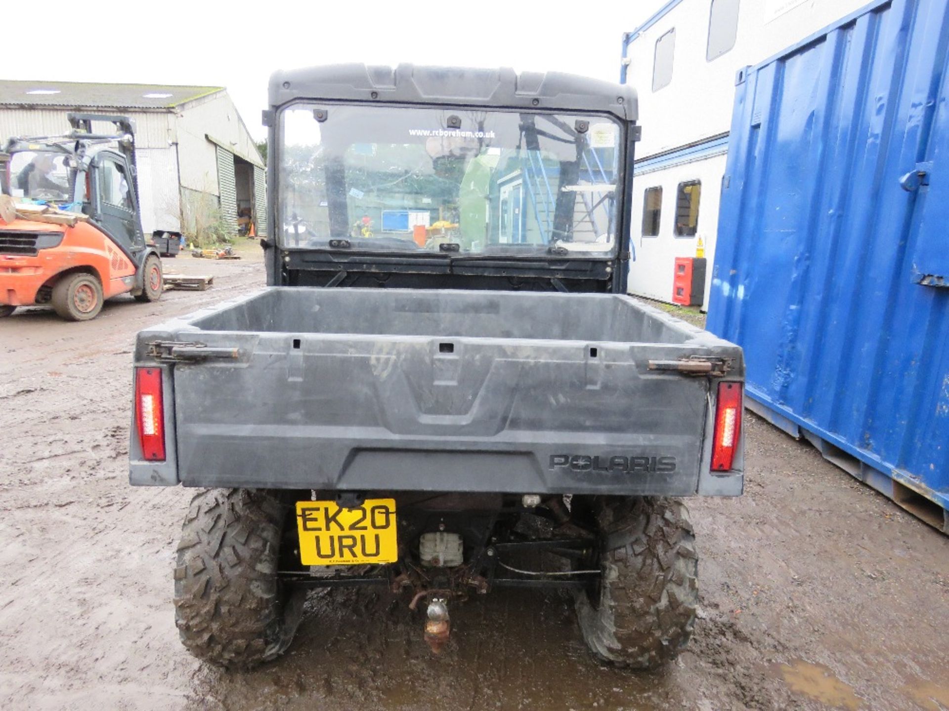 POLARIS RANGER 570EFI 4WD OFF ROAD RTV / BUGGY REG:EK20 URU. 235.5 REC HOURS / 2072 REC MILES. SOUR - Image 6 of 12