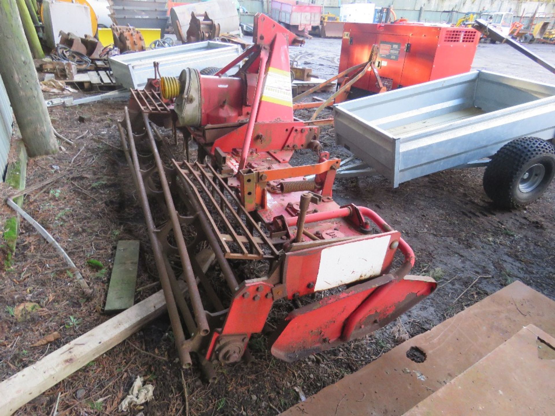 TRACTOR MOUNTED LELY ROTERRA POWER HARROW, 10FT WIDTH APPROX. DIRECT FROM LOCAL FARM. - Image 2 of 8