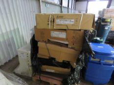 2 X PALLETS CONTAINING AIR CONDITIONING HEADS ETC. SOURCED FROM LARGE SCALE COMPANY LIQUIDATION.