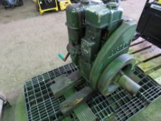 LISTER HANDLE START DIESEL ENGINE WITH HANDLE.