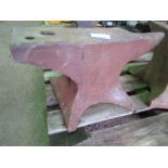 BLACKSMITH'S ANVIL, 68CM OVERALL LENGTH APPROX