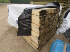 EXTRA LARGE PACK OF UNTREATED VENETIAN PALE / TRELLIS TIMBER SLATS 1.73M X 45MM X 17MM APPROX.