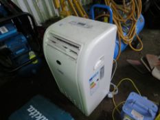 ROOM AIR CONDITIONER WITH REMOTE CONTROL, 240VOLT POWERED. SOURCED FROM COMPANY LIQUIDATION.