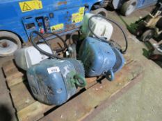 2 X DEMAG 3 PHASE POWERED HOISTS, 500KG RATED CAPACITY.