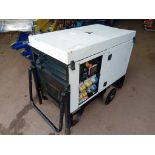 sdmo 10kva barrow generator.