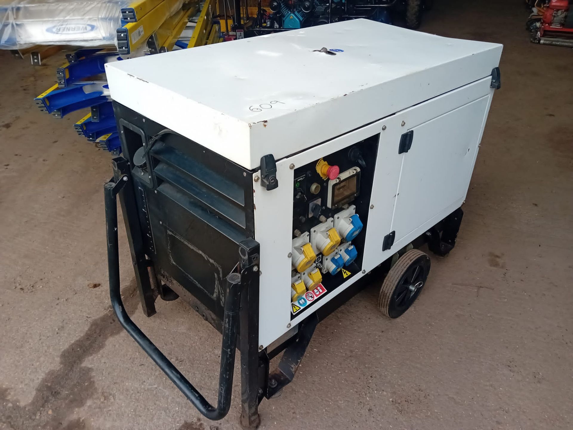 sdmo 10kva barrow generator.