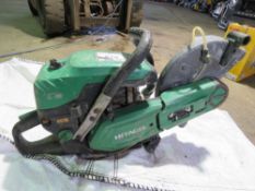 HITACHI PETROL CUT OFF SAW. THIS LOT IS SOLD UNDER THE AUCTIONEERS MARGIN SCHEME, THEREFORE NO VA