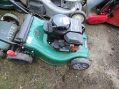 PETROL LAWNMOWER NO COLLECTOR. THIS LOT IS SOLD UNDER THE AUCTIONEERS MARGIN SCHEME, THEREFORE N