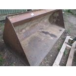 TELEHANDLER LOADER BUCKET ON MANITOU / JCB BRACKETS, 2.2M WIDTH APPROX. THIS LOT IS SOLD UNDER T