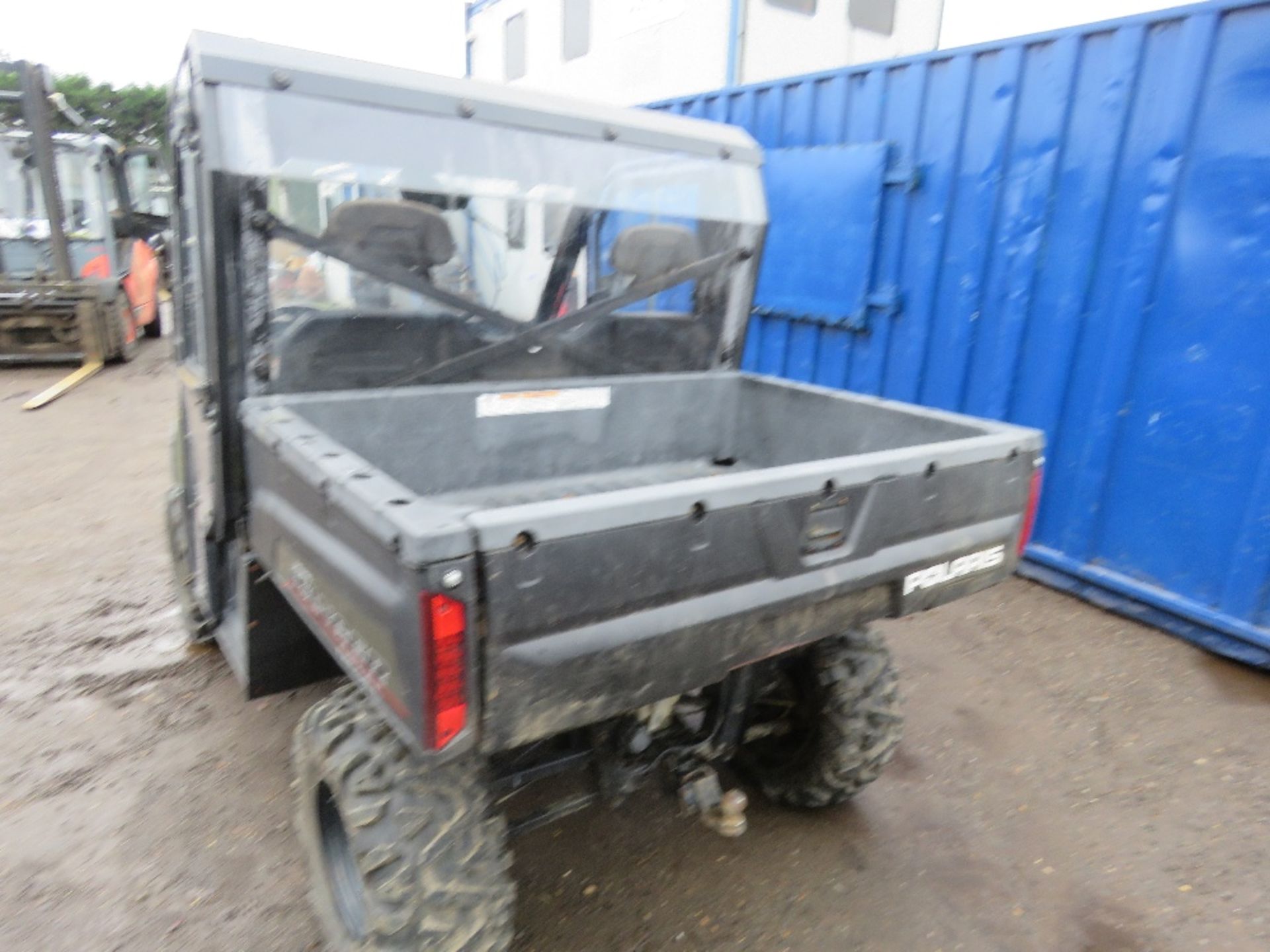 POLARIS 900D CABBED RANGER DIESEL ENGINED ROUGH TERRAIN OFF ROAD BUGGY UTILITY VEHICLE 1363 REC HOUR - Image 7 of 9