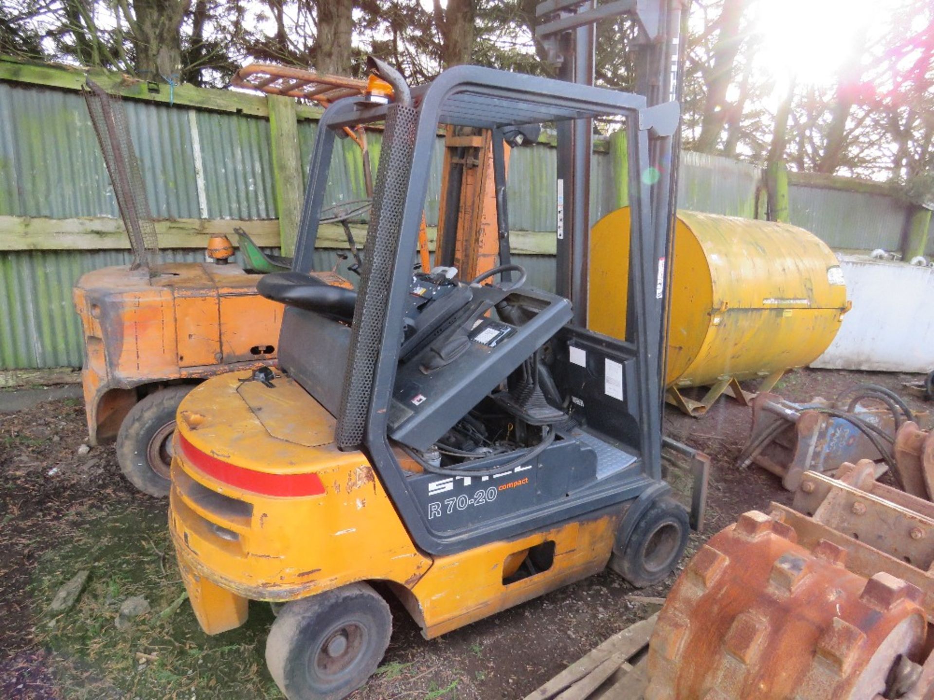 STILL R70-20 COMPACT DIESEL ENGINED FORKLIFT, SN:076001217. WEN TESTED WAS SEEN TO START, RUN AND LI - Image 5 of 6