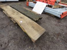 2 X OAK/HARDWOOD BOARDS 5-8FT LENGTH APPROX.