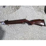 AIR RIFLE WITH SILENCER. THIS LOT IS SOLD UNDER THE AUCTIONEERS MARGIN SCHEME, THEREFORE NO VAT W