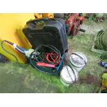 SUNDRY ITEMS: JUMP LEADS, DRILL BITS, GRINDER ETC. SOURCED FROM COMPANY LIQUIDATION. THIS LOT IS