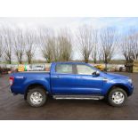 FORD RANGER DOUBLE CAB PICKUP REG: EA16 CNE. 2.2LITRE DIESEL ENGINE WITH 6 SPEED MANUAL GEARBOX. WI
