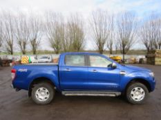 FORD RANGER DOUBLE CAB PICKUP REG: EA16 CNE. 2.2LITRE DIESEL ENGINE WITH 6 SPEED MANUAL GEARBOX. WI