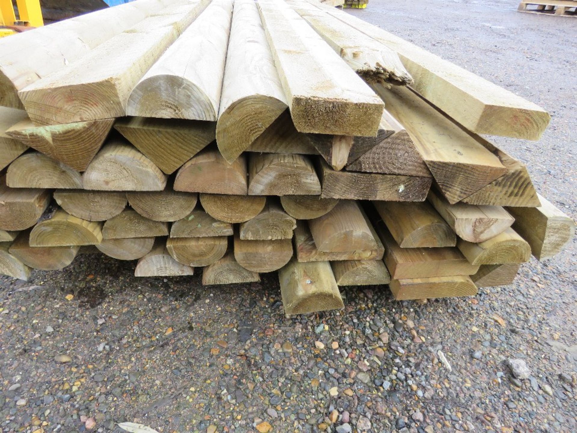 POSTS AND TIMBERS, MAINLY 12FT LENGTH APPROX. - Image 3 of 4