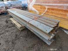 8NO HEAVY DUTY RSJ STEELS 150MM X 150MM PROFILE @ 3.3M LENGTH APPROX. SOURCED FROM LOCAL DEPOT CLOS
