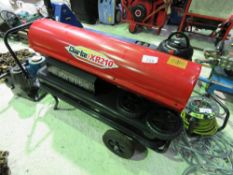 CLARKE 240VOLT DIESEL SPACE HEATER. SOURCED FROM COMPANY LIQUIDATION. THIS LOT IS SOLD UNDER TH