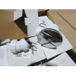 BOX CONTAINING LARGE QUANTITY OF SHOWER WASTE FITTINGS, BOXED.