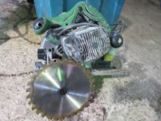 HITACHI CIRCULAR SAW IN A CASE, 110VOLT. THIS LOT IS SOLD UNDER THE AUCTIONEERS MARGIN SCHEME, TH