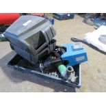 240V JIGSAW, GRINDER, CIRCULAR SAW AND JUNCTION SAW IN BOX.