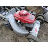 HONDA HANKS 553HRS PETROL ENGINED ROLLER LAWNMOWER , NO COLLECTOR. THIS LOT IS SOLD UNDER THE AUCTI