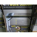 2 X MULTI PURPOSE WORK STATION UNITS 4 IN 1 TYPE, BOXED.