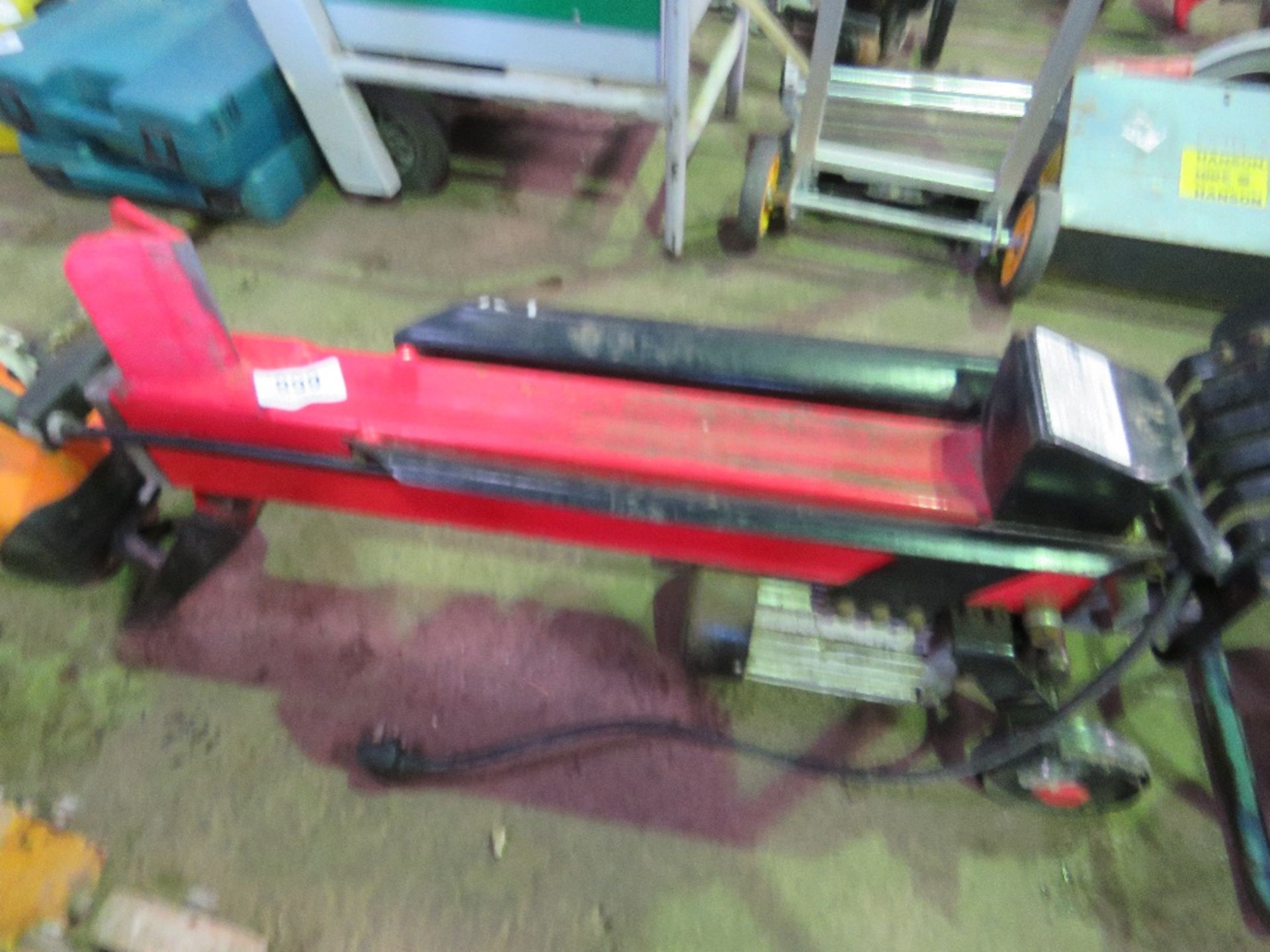 ELECTRIC 240VOLT POWERED LOG SPLITTER. - Image 2 of 3