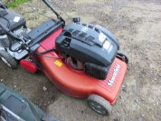 MOUNTFIELD PETROL LAWNMOWER WITH ROLLER , NO COLLECTOR. THIS LOT IS SOLD UNDER THE AUCTIONEERS M