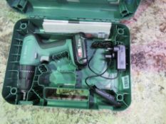 2 X BATTERY DRILLS IN CASES, LITTLE USED. OWNER RETIRING. THIS LOT IS SOLD UNDER THE AUCTIONEERS