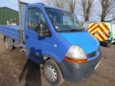 RENAULT MASTER ML35 DC120 TIPPER TRUCK REG:CA57 BYJ. WITH V5 (OWNED BY VENDOR FROM NEW..2 X DIFFERE