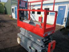 SKYJACK 3214 SCISSOR LIFT ACCESS PLATFORM. YEAR 2012 WHEN TESTED WAS SEEN TO DRIVE, STEER AND LIFT.